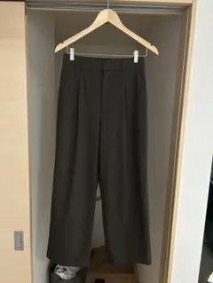UNIQLO タックワイドパンツ 469854