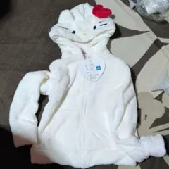 ハローキティ フリースパーカー 130cm