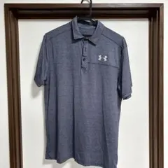 アンダーアーマー ネイビー ゴルフ ポロシャツ
