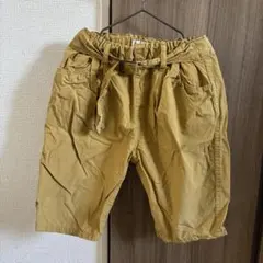 Fabriq Report キッズ ハーフパンツ マスタード