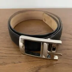 00s PRADA archive leather belt square - メルカリ