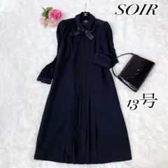 【ちーさん ✨】東京ソワールFee de Soirブラックフォーマル13号 ブラックフォーマル(3601301)13号・ブラック｜東京ソワール