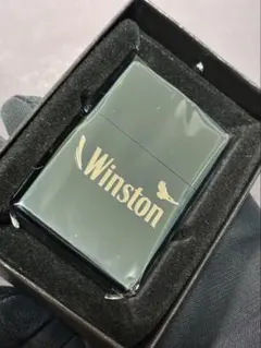 美品】 限定品 ZIPPO Winston 2015年製 ブルーチタン - メルカリ