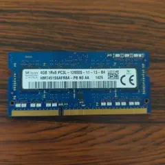 SK hynix 4GB PC3L-12800S メモリー
