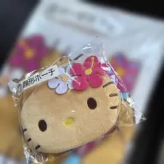 いちご様専用 日焼けハローキティ1番くじ ガーゼタオル&顔型ポーチ２個セット