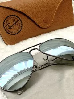 【極美品】レイバン アビエーター RB3025 サングラスミラーレンズ58サイズ