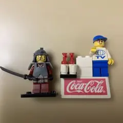 お値下げ！コカ・コーラ レゴミニフィギュアセット