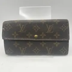 路易威登 長夾 皮夾 經典花紋 棕色