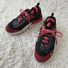 美品✨Nike スニーカー Air Max Furyosa 厚底 黒 ピンク25のサムネイル