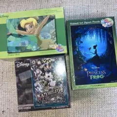 ディズニー　ジグソーパズル　ティンカーベル　ミッキー