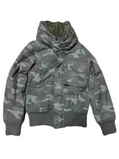 ミリタリージャケット　迷彩　カモ柄　y2k