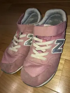 newbalance996ニューバランスキッズ靴スニーカーピンク21.5cm