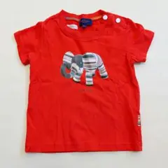 Paul Smith 赤い象プリント Tシャツ 6m