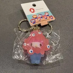 万博 サンリオ ミャクミャク 立体マスコットキーホルダー クリア マイメロディ