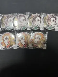 鬼滅の刃 WEBSHOPくじ C賞 57mm 缶バッジ 煉獄杏寿郎　竈門炭治郎