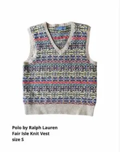 Polo by Ralph Lauren ラルフローレン フェアアイル ベスト