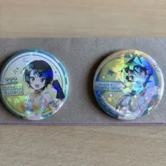 ホロライブ 缶バッジ 大空スバル 2個セット