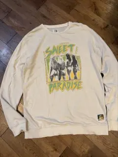 QUIKSILVER SWEET PARADISE 薄手スウェット 希少 Y2K