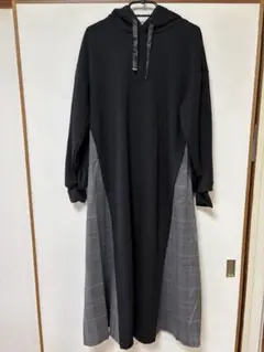 ウール ロングワンピース