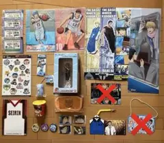 黒子のバスケ　黒子テツヤ　一番くじフィギュア　ポーチ　ポスター　缶バッジ　15種