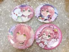 さくらみこ ランダム 缶バッジ ミニキャラ 5個 京都IP書店 POP UP