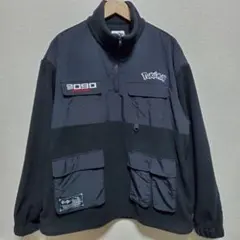 9090 × ポケモン ハーフジップ フリースジャケット XL