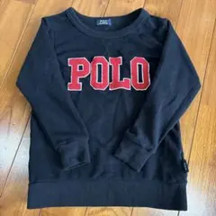 POLO ブラック トレーナー