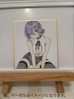 ファンアート チェンソーマン レゼ 手描き アナログ イラスト 原画