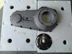 ハーレーダビットソン　FXDダイナ　プライマリーカバー　ダービーカバー