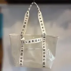 新作Billabong クリアトートバッグ ホワイトのサムネイル