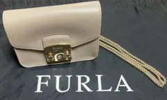 FURLA フルラ ショルダーバッグ メトロポリス グレージュ