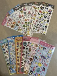 たまごっち、パワパフなど　シールまとめ売り13点
