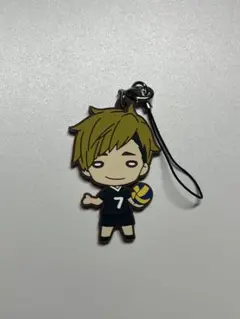ハイキュー！！　宮侑　にとたんラバーストラップ