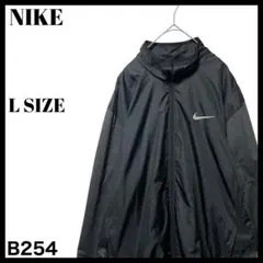 ナイキ ゴルフ ジップアップジャケット 袖切替デザイン ドローコード メンズ L