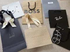 ショップ袋 dunhill BOSS NARS レイバン トリバーチ　ショッパーのサムネイル