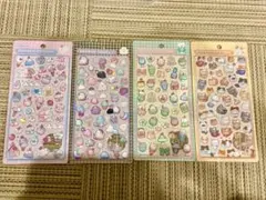ドンキ限定 第一弾 ボンボンドロップシール 4장 세트