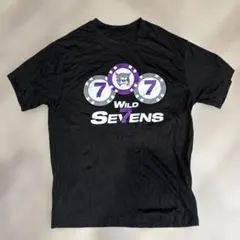 WILD Se7ens スロットマシン Tシャツ Mサイズ 黒　古着　美品