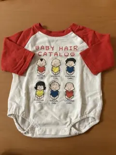 おおのたろう　バースデイ　長袖ロンパース