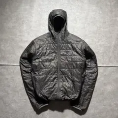 Patagonia ナノパフフーディー グレー S プリマロフト