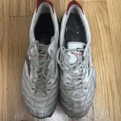 Mizuno Morelia Neo 4シューズ ホワイト/レッド