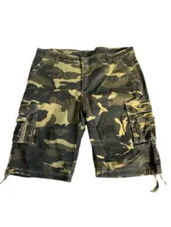 y2k 迷彩 カーゴショートパンツ
