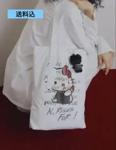 ブラックタグありHELLO KITTY×Ameri DAMAGE LONGTEE - メルカリ