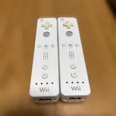 【ジャンク品】Wii リモコン 2本セット 任天堂 動作未確認