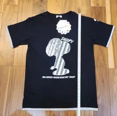 新品・未使用 スヌーピー半袖Tシャツ ブラック 160サイズ