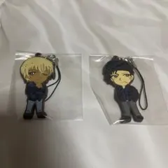 名探偵コナン　ラバーストラップコレクション　安室透　赤井秀一　ラバスト