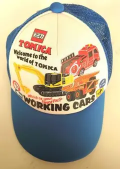 新品 トミカ はたらく車 男の子 帽子 キャップ メッシュキャップ 52