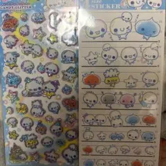 m*i様 あわわちゃん シール 4サイズステッカー キャンディーグリッターステッ