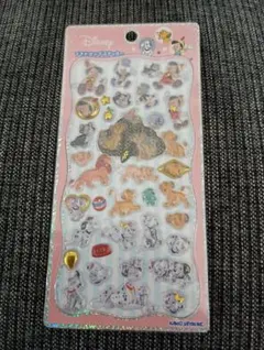 ディズニー　プチドロップステッカー　ピノキオ　ライオンキング　101匹わんちゃん