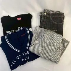 ジュニア服 人気ブランド4点まとめ売り