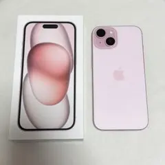 美品　iPhone15 PINK 256GB 残責なし